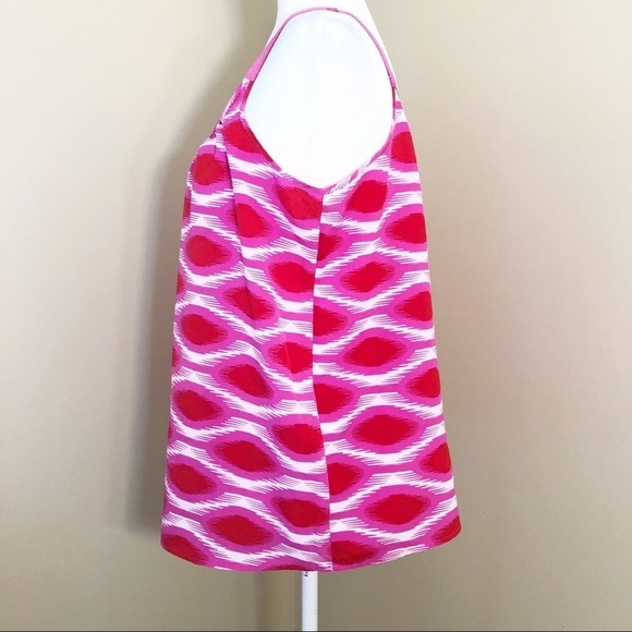 Macbeth Collection Red/Pink/White Tank - Large - Picture 2 of 8